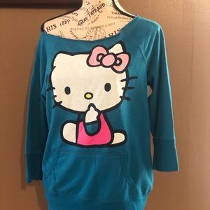 Hello Kitty Low Shoulder Shirt
